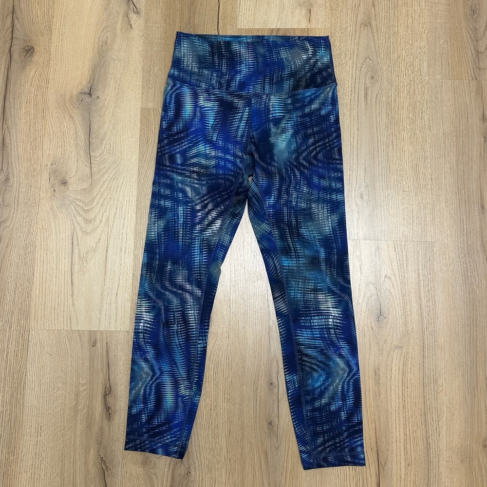 Lululemon Blue Patterned Women’s Leggings
